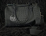 Small Duffle - Hornback Embossed Leather